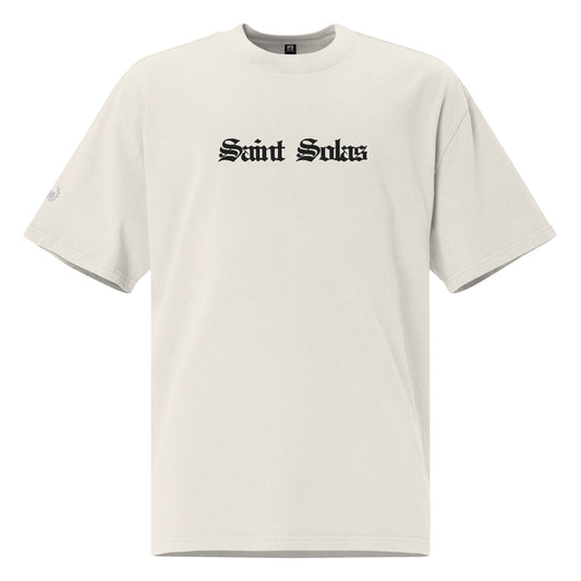 Saint Solas Oversized Faded T-Shirt